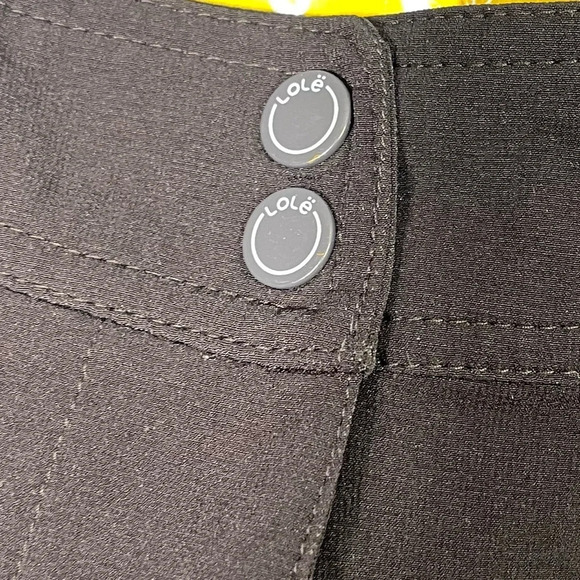 Lole Womens zip off bottom outdoor pants Convertible Size 12 Adjustable waist - Picture 5 of 8
